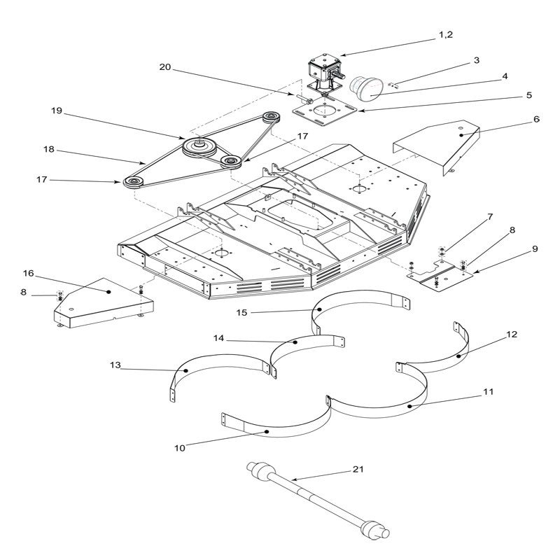 (L2051 GB) CRX Multicut Mow
